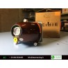 Renault 14 R14 Faro Fanale Anteriore Sinistro Assimetrico + 4w Nuovo Originale CIBIE-470375 New Old Stock
