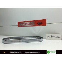 Cornice Rettangolare Acciaio Cromato 192x106 mm Per Faretti Fendinebbia Lucas 02.320.012 New From Old Stock