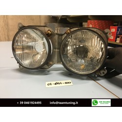 Fiat 124 Special T Gruppi Ottici Lampada Assimetrica Anteriori Lato Sinistro Carello -07647000 New From Old Stock