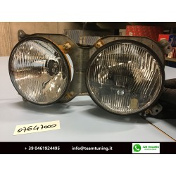 Fiat 124 Special T Gruppi Ottici Lampada Assimetrica Anteriori Lato Sinistro Carello -07647000 New From Old Stock