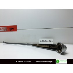 Alfa-Fiat-Lancia Braccio Tergicristallo Acciaio Satinato Nuovo Carello-Trico 70560570-370S New Nos