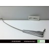 Braccio tergicristallo in acciaio Lucido [lunghezza: mm 265] attacco per spazzola a “cucchiaio” BTC-265CL New From Old Stock