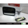 Specchio Cromato Esterno Sinistro In Metallo Cromato Satinato Per Autocarri Epoca Arca Torino 236