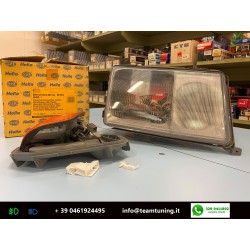 Mercedes Benz W124  Dal 09-1989 Fanale Gruppo Ottico Anteriore Destro 5PIN Senza Parabola HELLA 1EJ004440-261New From Old Stock