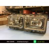 Volkswagen Scirocco GT-GTi Mk2 dal 06/81 al 07/82 Gruppo Ottico Destro HELLA H4/H1-4w 1DB003729-101 New From Old Stock