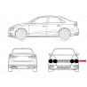 Bmw Serie 3 E30 Fanale Esterno Sinistro Anabbagliante Lampada H1 Nuovo Originale HELLA-1B3126677-051New Nos