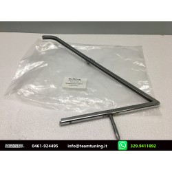 Fiat 1300-1500 Cornice Deflettore Girevole Nuovo Sinistro Acciaio Cromato-4121157 New From Old Stock