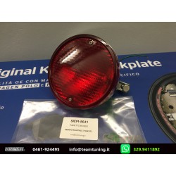 Faro Retronebbia Supplementare Retronebbia Luce Rossa Ø130mm Lampada P25/21w Siem 8641 New From Old Stock