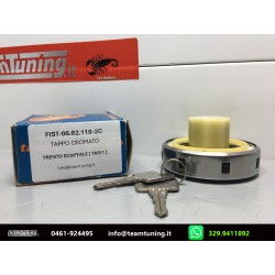 Alfa Romeo Junior Z 1.6-Alfetta 1.6-1.8 Alfa 2.0 Bn Gt Tappo Serbatoio Metallo Cromato Nuovo FIST-062110-0.62.110