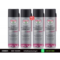 4 Confezioni Da 500ml Sbloccante Penetrante Rust Penetrant Lubrificant Spray 500ml Green Star 3150400065 Uso Professionale