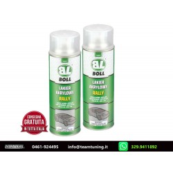 Vernice Trasparente Brillante Acrilica Monocomponente 2x400ml Essiccatura Rapida Boll-0010121