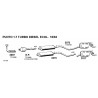 Fiat Punto 176 17ccTD  94-99 Tubo Collettore Con Flessibile Marca CISAM-301901-7751668