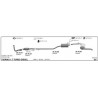 Fiat Fiorino 146 17cc TD 97-01 Tubo Collettore Scarico Con Flessibile NIV-3549-CD3549-46468228