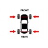 Bmw-Daewoo-Ford Cuscinetto Ruota Ant/Post L/R SNR-GB.12776-GB41599R02-GB41599P 39x72x37-New From Old Stock