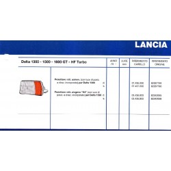 Lancia Delta 1.5cc 79- Fanale Anteriore Destro H4 Nuovo Originale CARELLO-03.438.748-03458000-82342065 New Nos