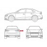 Lancia Delta 79- Plastica Fanale Posteriore Destro Carello 12.738.819-12.738.715-91.012.718