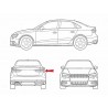 Volkswagen KÄFER 67-73 Coppia Fanali Posteriori Con Alloggiamento Destro e Sinistro Usati