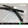 kit [2PZ] Spazzole Tergi Acciaio Inox Gommino da 33cm Vintage New Old Stock