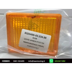 Alfa Romeo Alfetta Lamborghini Countach Plastica Freccia Amber Posteriore Destra Nuova OLSA 0323400-03.234.00 New Nos