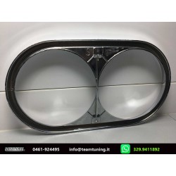 Fiat 1300-1500 60- Cornice Faro Anteriore Sinistro Plastica Cromata