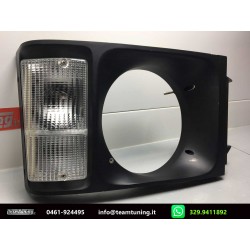 Iveco OM 40/50 Cornice Faro Ant. Dx CARELLO-07406744-07.406.744-New Old Stock
