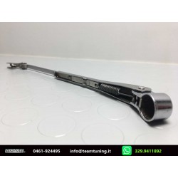 Braccio Tergicristallo Attacco Per Spazzola a “Cucchiaio” 221,5mm Acciaio Lucido Canada 1935-1998759 New Nos