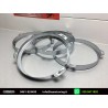 Lancia Fulvia Fiat 1300-1500 Serie Anelli [4PZ] Acciaio Per Fari Anteriori Int-Est L/R Compatibile 2187006-14.450.212