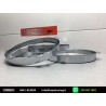Lancia Fulvia Fiat 1300-1500 Serie Anelli [4PZ] Acciaio Per Fari Anteriori Int-Est L/R Compatibile 2187006-14.450.212