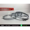 Lancia Fulvia Fiat 1300-1500 Serie Anelli [4PZ] Acciaio Per Fari Anteriori Int-Est L/R Compatibile 2187006-14.450.212