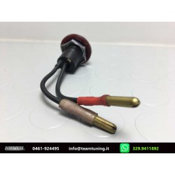 Citroën 2cv Azam-Azu-ID-DS Spia Luce Rossa Cruscotto Completa di Lampada 12v 3w Seima 90-New Old Stock