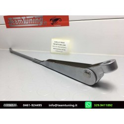 Braccio Tergicristallo In Acciaio Satinato Carello-Trico 345mm Piega a Destra 70816670-V69-L345 Attacco mm.7,1-New Old Stock