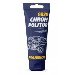 Cura Auto, Cromature Brillanti Con Azione Lucidante Per Superfici Cromate Mannol 9820 Chrom Politur (100ml)