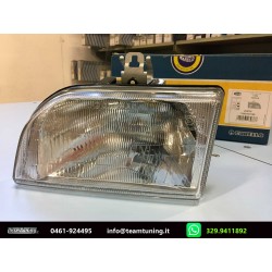 Ford Fiesta Mk3 Proiettore Anteriore Sinistro Lampada H4 CARELLO-MARELLI-LPA732-712037031-129