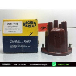 Fiat 124 Coupè 1.4cc 125 1.6cc Calotta Distributore Accensione Nuova Originale Marelli Con Viti 71095401-09916443 New Nos