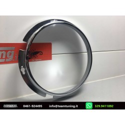 Ghiera Cornice Blocca Fanale In Metallo Cromato Ø 145cm H 20 mm