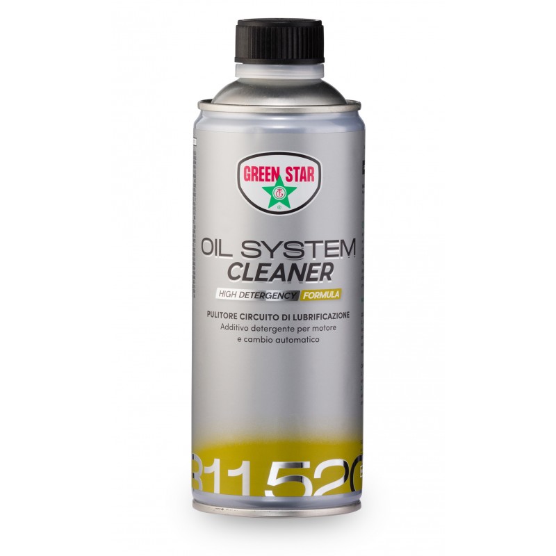 Pulitore circuito lubrificazione - MOTOR CLEANER - OIL SYSTEM CLEANER 325ml  motori benzina-diesel cambi automatici Green Star