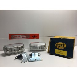 OPPIA FANALE RETROMARCIA HELLA - Universale - Vintage APPLICAZIONI VARIE NOS