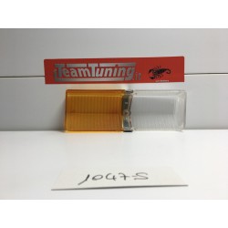 FIAT 125-131-132- ARGENTA PLASTICA FANALINO ANTERIORE SX LEART 1047S NOS