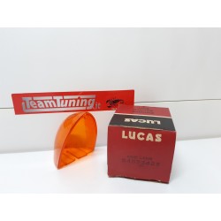 JAGUAR MK10, 420S PLASTICA POSTERIORE DX-SX ARANCIONE NUOVO ORIGINALE LUCAS-L687-54573423 NOS