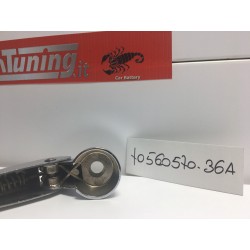 ALFA-FIAT-LANCIA-BRACCIO TERGICRISTALLO ACCIAIO-INOX-CROMATO NUOVO CARRELLO 70560570 NOS