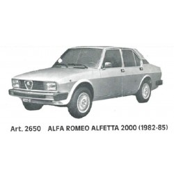 ALFA ROMEO ALFETTA 2000 MOD.82-85 MASCHERINA PARAFREDDO NUOVA ORIGINALE GEV 2650 NOS