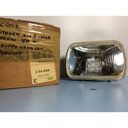 CITROEN 2 CV FARO PROIETTORE CON LUCE POSIZIONE DX-SX NUOVO VALEO 454200 NEW NOS