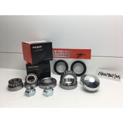 Fiat 1300-1500 1960 Kit Cuscinetti Ruote Anteriore Destra e Sinistra Con Paraolio e Coppa Paragrasso New Nos