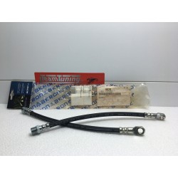 Fiat 600 600cc 800cc D Dal 1955 al 1971 Kit Tubi Freno Anteriori 2 Pezzi Malo 8020 L.330mm New Nos