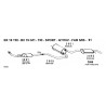 Citroën BX 16-19cc TRI-GTI SPORT 16v 85-91Marmitta Centrale WALKER-95610187-95634351-96083562 New From Old Stock