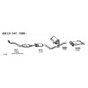Peugeot 605 [6B] 20cc 21Dcc 1989-1999 Marmitta Anteriore Walker CD6045-172883 New From Old Stock
