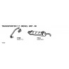 Tubo Collettore Anteriore Volkswagen Transporter 17cc Diesel 87-90 033251171C CD7709 New From Old Stock