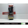 Pomello Sportivo Leva Cambio In Alluminio e Pelle Nera Cuciture Colore Rosso Marca Lampa Cobra ART.00078